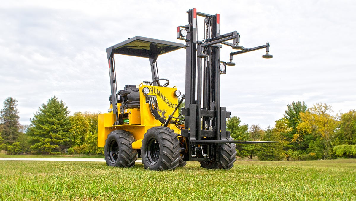 Hummerbee Forklift at Sunbelt Ag Expo