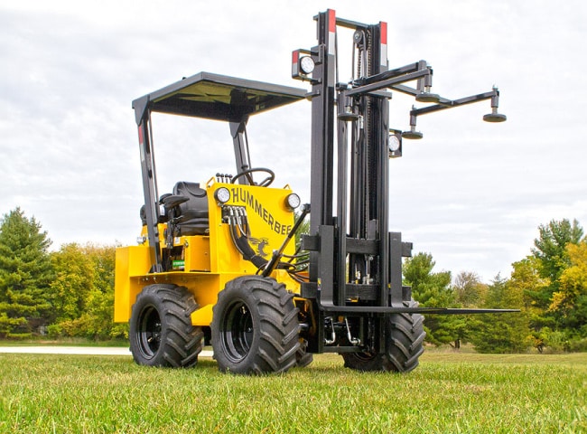 Hummerbee Classic Forklift with load clamp
