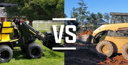 Articulated Loader vs. Skid Steer